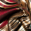 DecorBites™ Embroidered Brocade Egyptian Cotton Duvet Cover Set, Black Gold