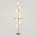 DecorBites™ Glass Ball Standing Lamp Set: Nordic Postmodern Minimalist Magic Beans Style