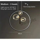 DecorBites™ Glass Bubble LED Chandelier Dining Room Pendant Lighting