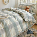 DecorBites™ Cotton Printed Student Bedding Set - All Seasons Queen Single Comforter Cover Set