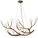 DecorBites™ Glass Bubble Chandelier Pendant Light for Living Dining Room