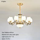 DecorBites™ Jade Pendant Lamp: European Luxury for Living Room, Villa, Dining Room, Bedroom