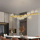 DecorBites™ Glass Ball G9 LED Chandelier for Dining Room, Kitchen, Office & Front Desk
