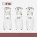 DecorBites™ Glass Seasoning Bottle Set for Cooking: Oil, Vinegar, Soy Sauce, Barbecue Spray