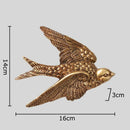 DecorBites™ Dove Wall Hanging Hooks for Stylish Living Room Display
