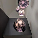 DecorBites™ Lava Glass LED Chandelier Pendant Light Modern Indoor Hanging Lamp for Home Decor