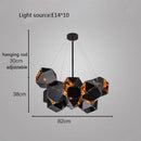 DecorBites™ Cube LED Pendant Light: Art Deco Hanging Lamp for All-Match Style