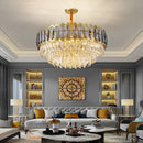 DecorBites™ Crystal Ceiling Chandelier for Modern Living Room Decor