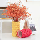 DecorBites™ Fruit Relief Vase Creative Cartoon Ceramic Ornament Floral Arrangement Accessories