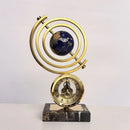 DecorBites™ Clock Globe Decoration: Elegant Office & Living Room Home Decor