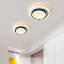 DecorBites™ LED Ceiling Lamp: Square Round Indoor Lighting, Bedroom, Entrance Hall, Neutral/Cool/Warm White