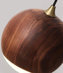 DecorBites™ Adjustable Walnut Wood LED Wall Sconce | Nordic Bedroom Lamparas with Acrylic | Simple Aisle Décor