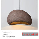 DecorBites™ Japanese Wabi Sabi LED Pendant Lamp Modern Simple Living Room Bedroom Chandelier