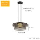 DecorBites™ Glass Chandelier LED Pendant Lights Modern Home Decor