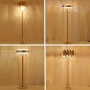 DecorBites™ Crystal Gold Floor Lamp for Bedroom & Living Room - Modern Luxury LED Light