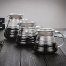 DecorBites™ Glass Coffee Pot Lid Cloud-Shaped Teapot Cover for Coffee Utensils