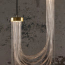 DecorBites™ LED Acrylic Pendant Light for Bedroom and Dining Room