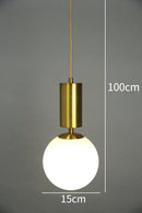 DecorBites™ Gold Ball LED Ceiling Chandelier for Luxurious Home Decor Lighting