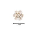 DecorBites™ Elegant Porcelain Peony Flower Wall Ornaments