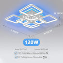 DecorBites™ LED Ceiling Chandelier with Dimmable Light for Home Decor