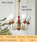 DecorBites™ Cream Style LED Chandelier for Bedroom, Living Room, Dining Room