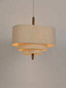 DecorBites™ Japanese Fabric Chandelier Retro Style Pendant Light for Living Room, Bedroom, Restaurant, Hotel