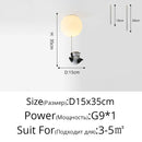 DecorBites™ Kids Cartoon Panda Polar Bear Ceiling Light Chandelier for Boys and Girls' Bedroom
