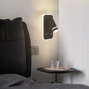 DecorBites™ LED USB Reading Wall Lamp with Dimmable Metal Body and Acrylic Shade