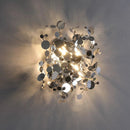 DecorBites™ Leaf Sequin Ceiling Chandelier for Modern Living Room, Restaurant, Bar, or Dining Table