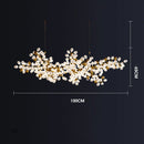 DecorBites™ Gold Grape Chandelier Glass Pendant Lights for Living Room & Dining Room