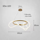 DecorBites™ LED Long Hose Chandelier for Dining Room Kitchen Bar Pendant Lamp