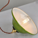 DecorBites™ Green Glass Adjustable LED Pendant Lights for Modern Nordic Home Decor