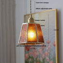 DecorBites™ Copper Glass LED Pendant Lamp, Modern Nordic Hanging Light