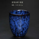 DecorBites™ Japanese Kiln Change Ceramic Tea Cup Set 250ml