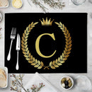 DecorBites™ Kitchen Table Mats Set of 4, 42*32cm, Cotton Linen Coasters for Dining Home Decor