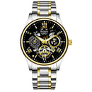 UTHAI Watch for Men – Luxury Quartz Waterproof Hollow Wristwatch