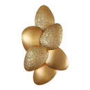 DecorBites™ Golden Stainless Steel LED Wall Sconce for Bedroom & Corridor