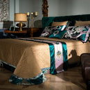 DecorBites™ 200S Embroidery Egyptian Cotton Bedding Set Queen King Linens