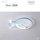 DecorBites™ Kids LED Ceiling Light: Modern Nursery Chandelier for Bedroom, Smart Cartoon Lamp