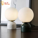 DecorBites™ Cream Wind Marble Table Lamp LED G9 Simple Designer Desk Light