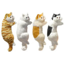 Realistic multi-colored cat dog plush ornaments living room home decor