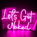Wedding Neon Light Letters LED Sign Bar room decoration Party Bedroom Playroom Cave Children's Room Shop Home Wall Decoration