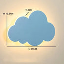 DecorBites™ Cloud Wall Light: Modern Nordic LED Bedside Lamp for Children's Room