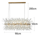DecorBites™ LED Pendant Chandelier for Living Room Bedroom Dining Room Decor
