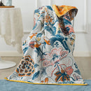 DecorBites™ Cotton Gauze Peacock Bath Towel - Soft, Skin-Friendly, Quick Dry - 90x180cm