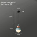DecorBites™ Glass Ball Pendant Lamp: Modern Nordic Light Fixture for Home Decor, Kitchen, Dining, Bedroom