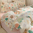 DecorBites™ Cotton Cartoon Printed Bedding Set for All Seasons