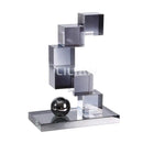 DecorBites™ Geometric Crystal Glass Bookshelf Ornaments