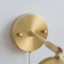 DecorBites™ Copper Wall Light with Pull Chain Switch, Modern Nordic Design