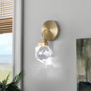 DecorBites™ Crystal LED Wall Sconce Fixture - Modern Luxury Copper Ceiling Light for Home Decor